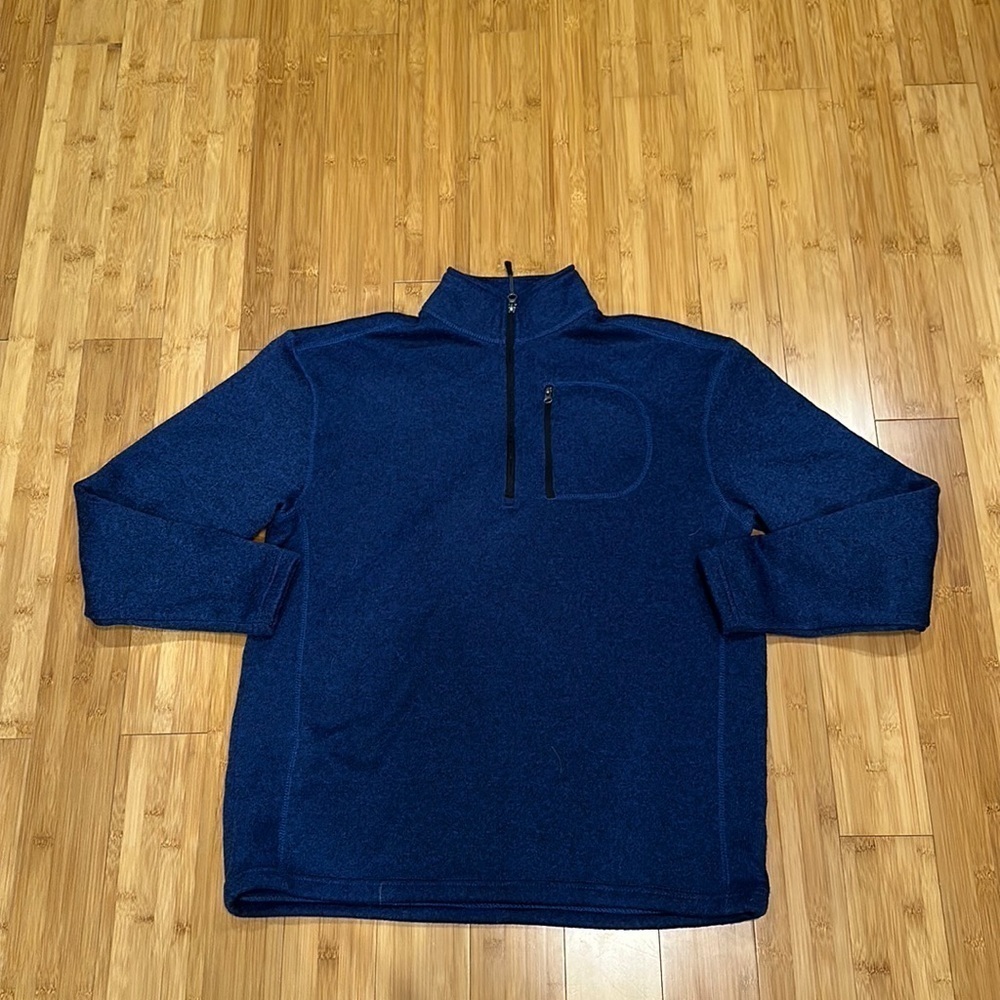 Redhead quarterzip fleece size large men’s